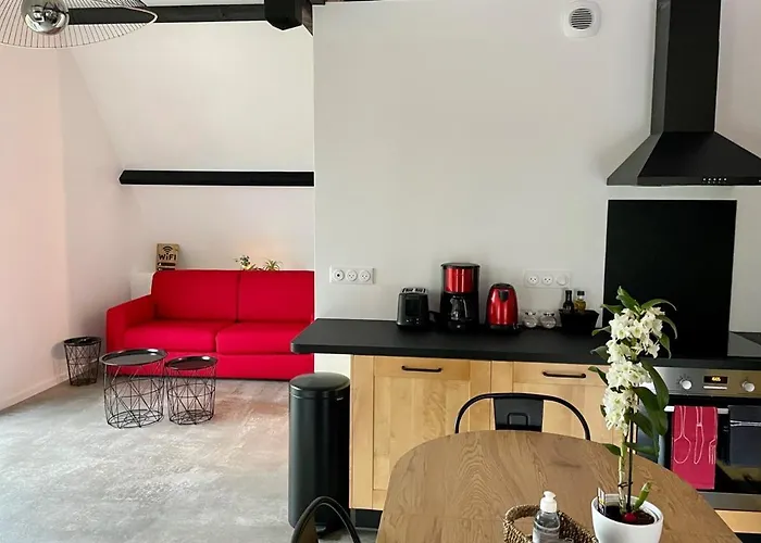 فيلة Loft Dans Chaumiere Pour 6 Personnes A Saintandre